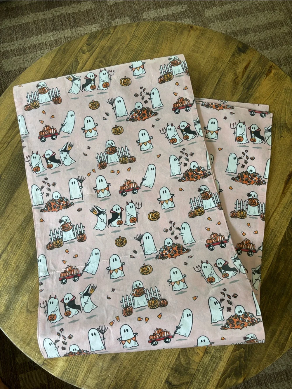 90” Halloween Ghost Table Runner